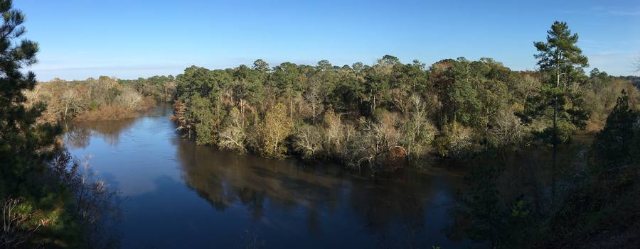 The Neuse River in Wayne County, North Carolina